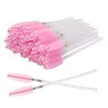 Miosh Disposable Mascara Wands Spoolies 50PCS - Pink V238-SUPDZ-40931989160016