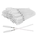 Miosh Disposable Eyelash Mascara Wands Spoolies 50PCS - White V238-SUPDZ-40931990044752