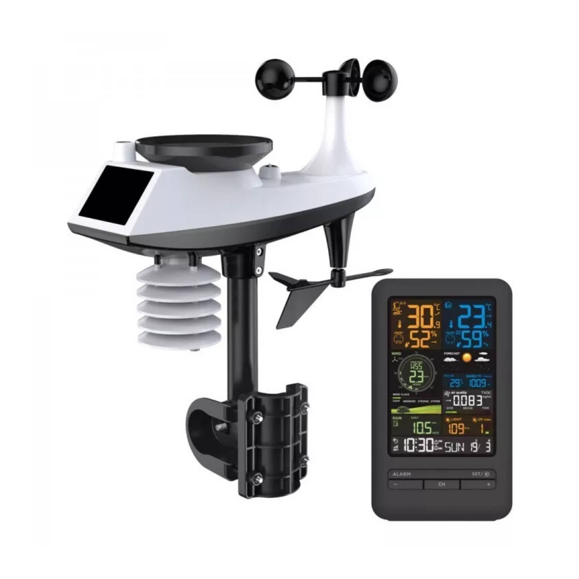 Tooleroo Weather Station 7-in-1 Professional Home Forecast Outdoor Sensor V238-SUPDZ-40944745283664