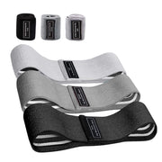 3x Resistance Exercise Hip Bands Set - Stretch Glute Booty Workout Power Loops V238-SUPDZ-40976301555792