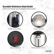 Kitchee 20L Electric Water Boiler - Stainless Steel Commercial Hot Liquid Urn V238-SUPDZ-40983791534160