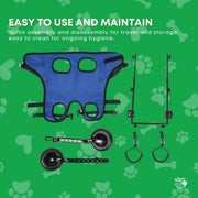 Rooster Farms Little Dog Wheelchair XS Harness - Adjustable Back Leg Aid V238-SUPDZ-40983792156752