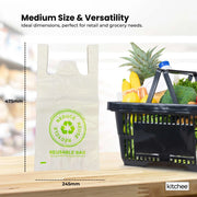 1000x Medium Reusable Plastic Singlet Shopping Bags 80% Recycled 38UM Compliant V238-SUPDZ-40993006780496