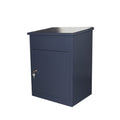 Parcel Delivery Drop Box Mailbox - Secure Home Package Locker 44x35x58cm Grey V238-SUPDZ-40998759825488