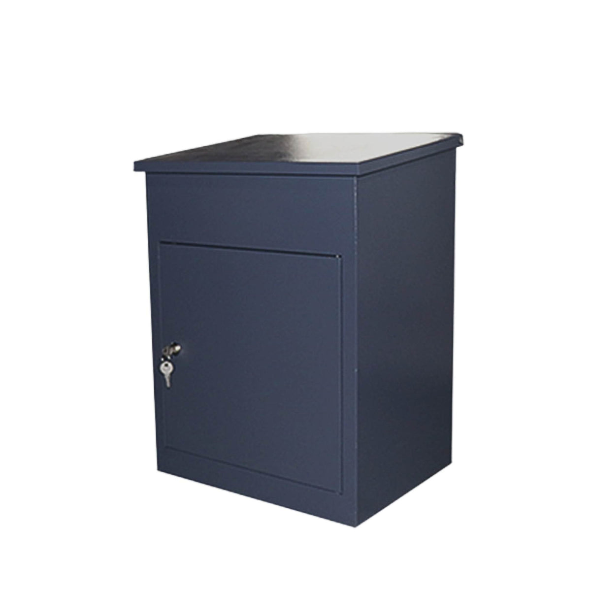 Parcel Delivery Drop Box Mailbox - Secure Home Package Locker 44x35x58cm Grey V238-SUPDZ-40998759825488