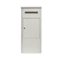 Parcel Delivery Drop Box Mailbox - Secure Home Package Locker 38x38x90cm White V238-SUPDZ-40998763987024