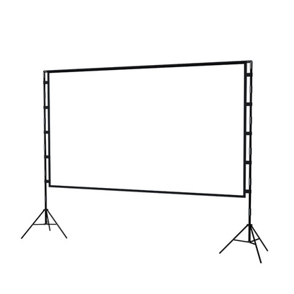 120" Portable Movie Projector Screen - Outdoor Indoor 16:9 4K Tripod Stand Case V238-SUPDZ-41041554473040