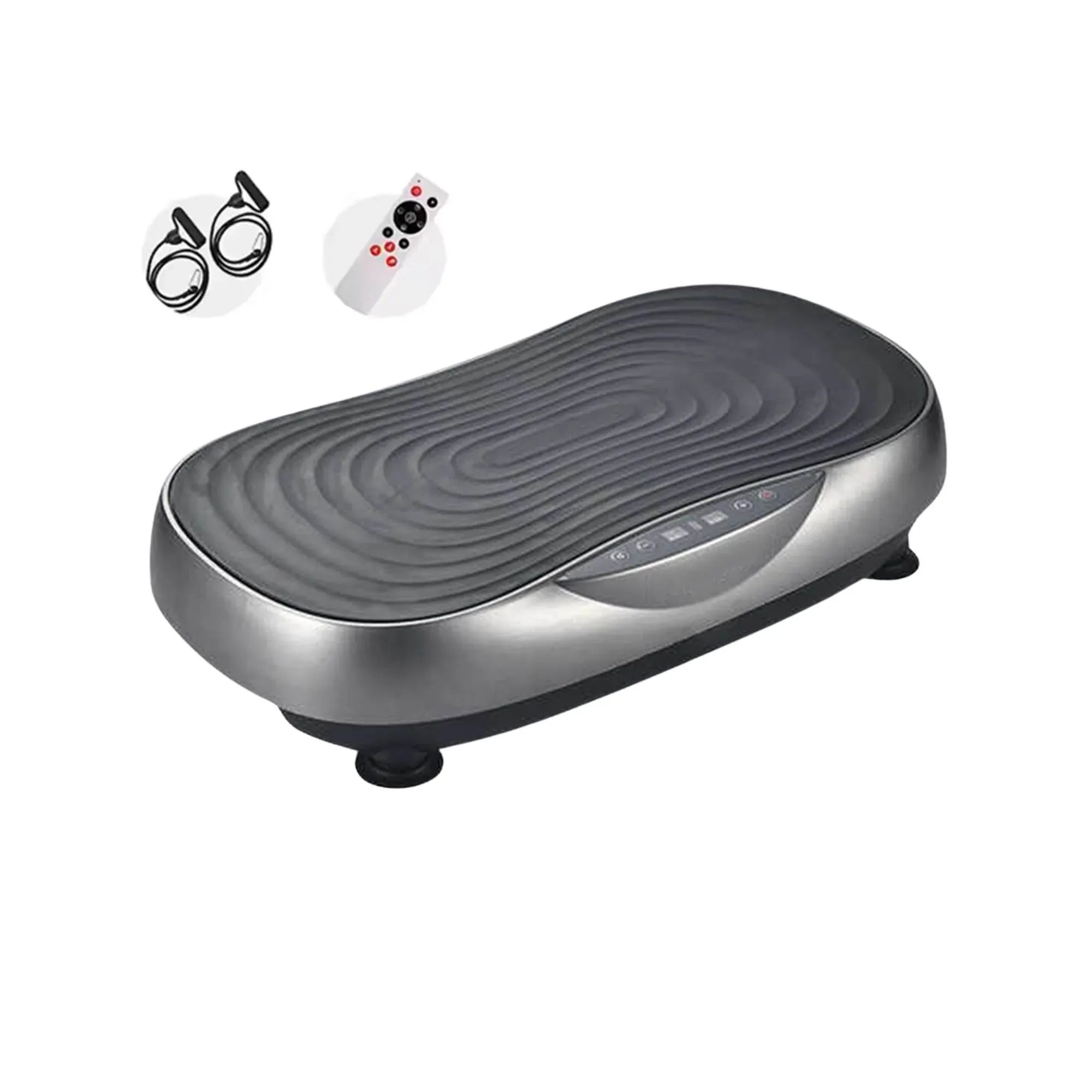 Social Hike 55cm Vibration Plate Machine Full Body Exercise Platform 200W Grey V238-SUPDZ-41072026419280
