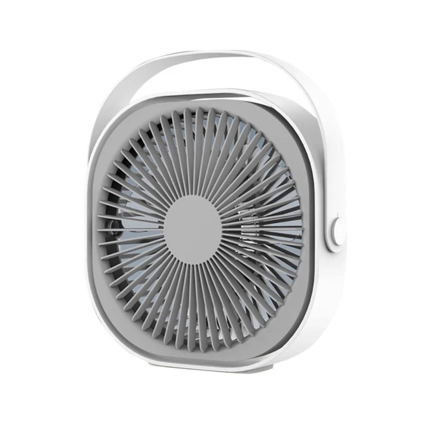 3-Speed USB 20cm Desktop Fan - Quiet Portable Lightweight Rechargeable Cooler V238-SUPDZ-41080411684944