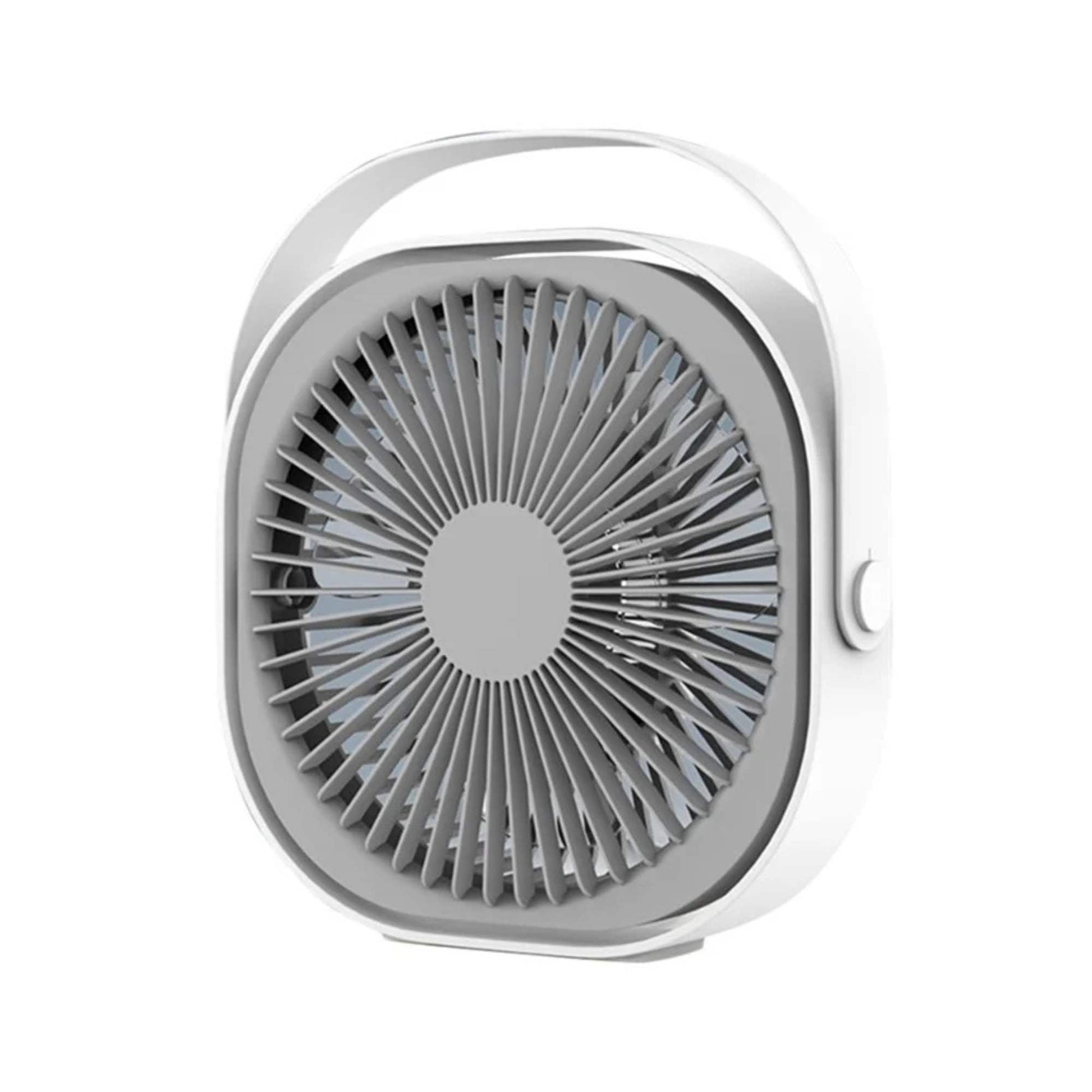 3-Speed USB 20cm Desktop Fan - Quiet Portable Lightweight Rechargeable Cooler V238-SUPDZ-41080411684944