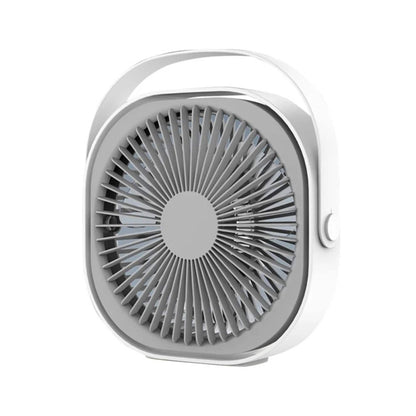 3-Speed USB 20cm Desktop Fan - Quiet Portable Lightweight Rechargeable Cooler V238-SUPDZ-41080411684944