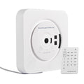 Tooleroo Wall Mountable CD Player Speaker - Bluetooth HiFi FM Radio White V238-SUPDZ-41113578569808