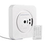 Tooleroo Wall Mountable CD Player Speaker - Bluetooth HiFi FM Radio White V238-SUPDZ-41113578569808