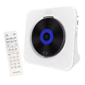 Tooleroo USB Rechargeable Desktop CD Player Speaker - Bluetooth Portable White V238-SUPDZ-41115085340752