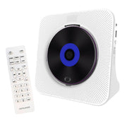 Tooleroo USB Rechargeable Desktop CD Player Speaker - Bluetooth Portable White V238-SUPDZ-41115085340752