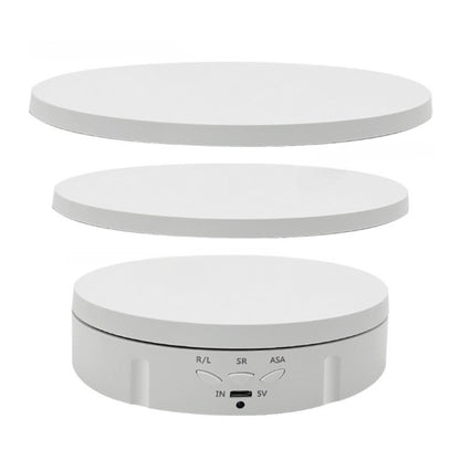 Tooleroo Electric 360 Rotating Product Display Stand White for Merchandise Video V238-SUPDZ-41119035555920