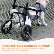 Rooster Farms Large Dog Wheelchair XXL Harness - Adjustable Back Leg Aid V238-SUPDZ-41121798062160