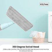 Kitchee Refillable Spray Floor Mop with Reusable & Washable Multi-Surface Microfibre Pad V238-SUPDZ-41133964525648