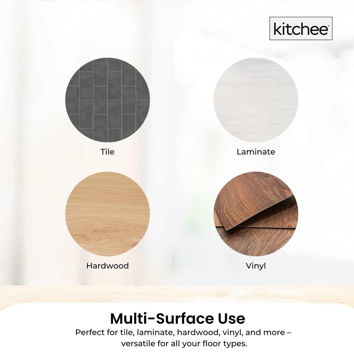Kitchee Refillable Spray Floor Mop with Reusable & Washable Multi-Surface Microfibre Pad V238-SUPDZ-41133964525648