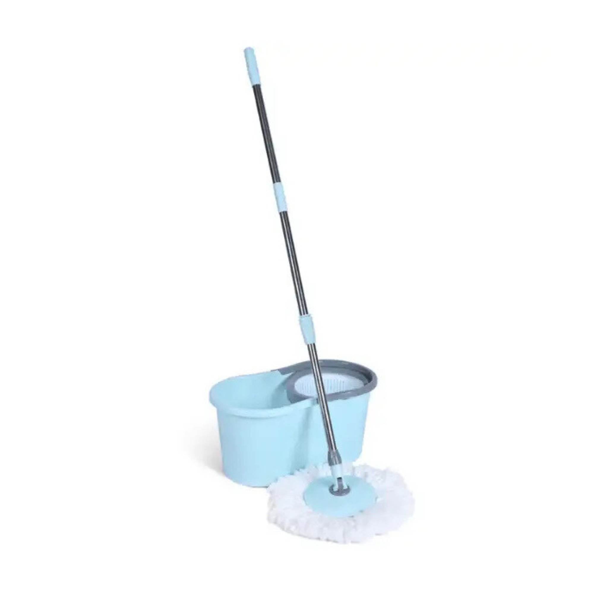 Kitchee Spin Mop & Bucket Set - Microfibre Pad, Telescopic Handle, 10L Capacity V238-SUPDZ-41134821802064