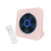Tooleroo USB Rechargeable Desktop CD Player Speaker - Bluetooth Portable Pink V238-SUPDZ-41154856779856