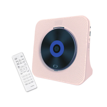 Tooleroo USB Rechargeable Desktop CD Player Speaker - Bluetooth Portable Pink V238-SUPDZ-41154856779856