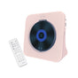 Tooleroo USB Rechargeable Desktop CD Player Speaker - Bluetooth Portable Pink V238-SUPDZ-41154856779856