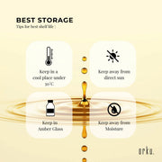 Orku 100ml Organic Pumpkin Seed Oil - Virgin Cold Pressed Unrefined Cosmetic Grade V238-SUPDZ-41162536812624