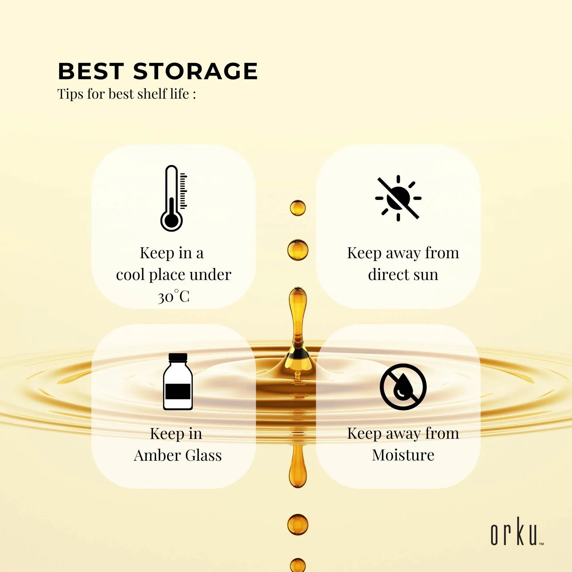 Orku 100ml Organic Pumpkin Seed Oil - Virgin Cold Pressed Unrefined Cosmetic Grade V238-SUPDZ-41162536812624