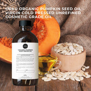Orku 500ml Organic Pumpkin Seed Oil - Virgin Cold Pressed Unrefined Cosmetic Grade V238-SUPDZ-41162537795664