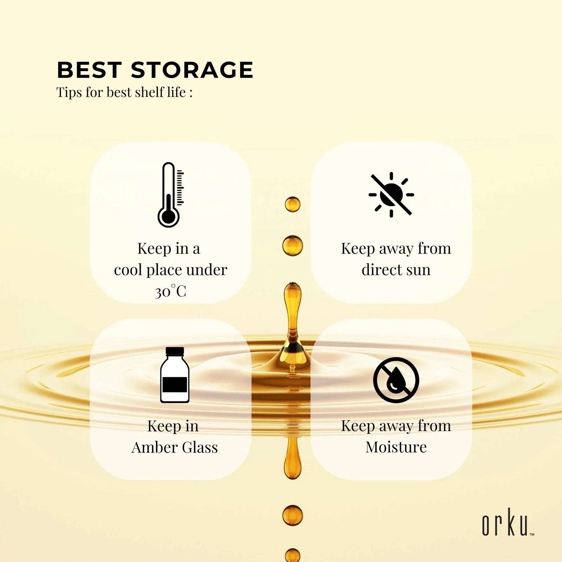 Orku 1L Organic Pumpkin Seed Oil - Virgin Cold Pressed Unrefined Cosmetic Grade V238-SUPDZ-41162537893968