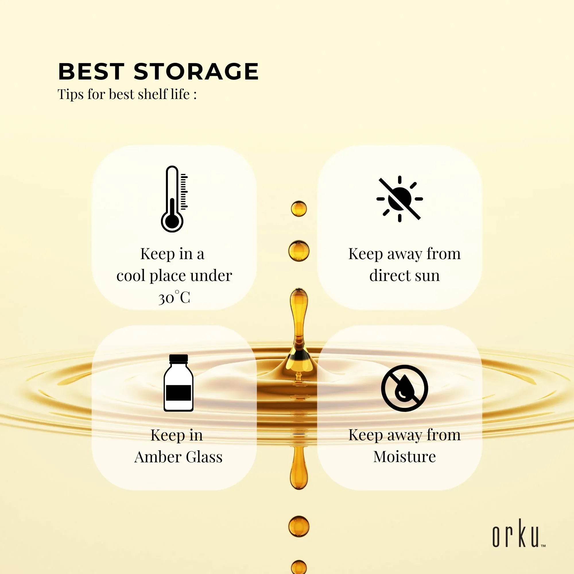 Orku 1L Organic Pumpkin Seed Oil - Virgin Cold Pressed Unrefined Cosmetic Grade V238-SUPDZ-41162537893968