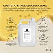 Orku 5L Organic Pumpkin Seed Oil - Virgin Cold Pressed Unrefined Cosmetic Grade V238-SUPDZ-41162538516560