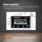 LiitoKala Lii-M4S Battery Charger LCD 4-Slot USB Li-ion NiMH Test Discharge Mode V238-SUPDZ-41167118630992