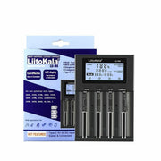 LiitoKala Lii-M4 Smart Battery Charger LCD - 4-Slot USB for 18650 AA AAA Li-ion V238-SUPDZ-41167153594448