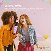 Mini Karaoke Machine - 2x Wireless Microphones Portable Bluetooth Speaker Purple V238-SUPDZ-41169084514384