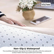 Kitchee Foam Floor Mat 150x200cm - Padded Thick Deep Soft Tatami Style Rug Cream V238-SUPDZ-41169834967120