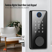 Tooleroo Digital Smart Door Lock Keypad - 5-in-1 Home Entry Security System V238-SUPDZ-41181933174864
