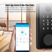 Tooleroo Digital Smart Door Lock Keypad - 5-in-1 Home Entry Security System V238-SUPDZ-41181933174864