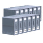 10x Kitchee Foldable Bed Sheet Storage Box - Linen and Closet Organiser Grey V238-SUPDZ-41188849090640