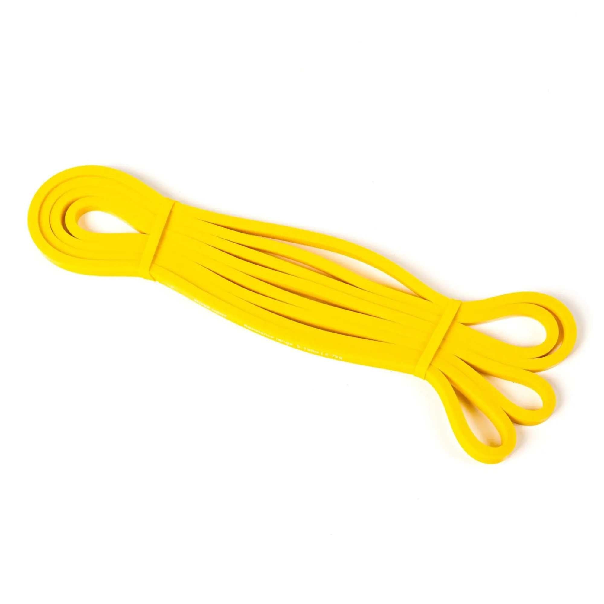 Social Hike Resistance Band Yellow 4.5mm - Exercise Stretch Workout 2.3-6.8kg V238-SUPDZ-41189579063376