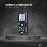 Tooleroo 70m Digital Laser Distance Measurer - LCD Area Volume Meter Tool V238-SUPDZ-41190047350864