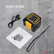 Tooleroo 60m Digital Laser Tape Measure + 5m Steel Tape - 3-in-1 Cross Marking V238-SUPDZ-41191861452880
