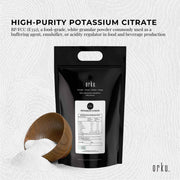 Orku 5Kg Potassium Citrate Food Grade - Granular BP USP FCC E332 Additive V238-SUPDZ-41199924707408
