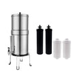 Orku 23L Gravity Benchtop Water Filter System with Gauge - Stainless Steel V238-SUPDZ-41201421582416