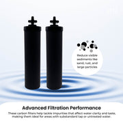 Orku Carbon Block Filter Cartridge - Replacement for Berkey BB9-2 Gravity Filter V238-SUPDZ-41204499382352