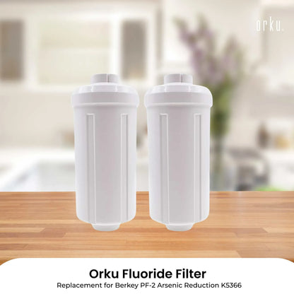 Orku Fluoride Reduction Filter K5366 - Compatible with Berkey PF-2 V238-SUPDZ-41204524843088