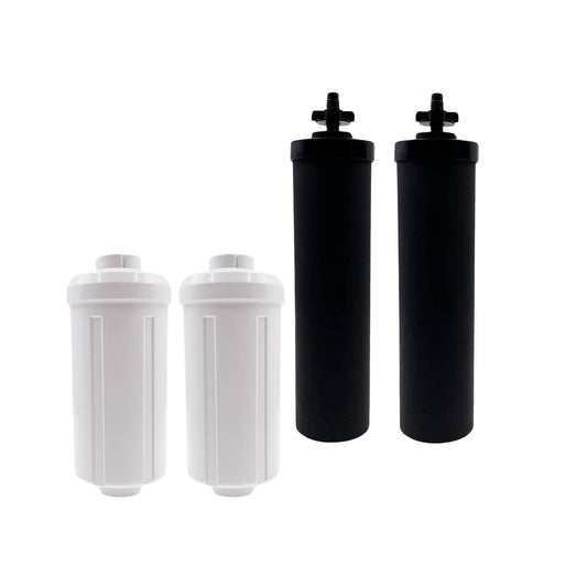 Orku Block Carbon + Fluoride Filter Pack - Replacement for Berkey Gravity System V238-SUPDZ-41205304557648