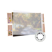 Social Hike Puzzle Board 1000 pcs - Rotating Tabletop with 4 Drawers and Cover V238-SUPDZ-41227680448592