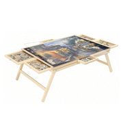 Social Hike Puzzle Board Table 1500 pcs - Folding Legs 6 Drawer with Cover V238-SUPDZ-41228458197072